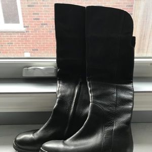 Cole Han leather boots size 5B